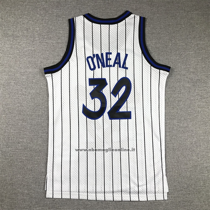 Maglia Bambino Orlando Magic Shaquille O'neal #32 Mitchell & Ness 1993-94 Bianco
